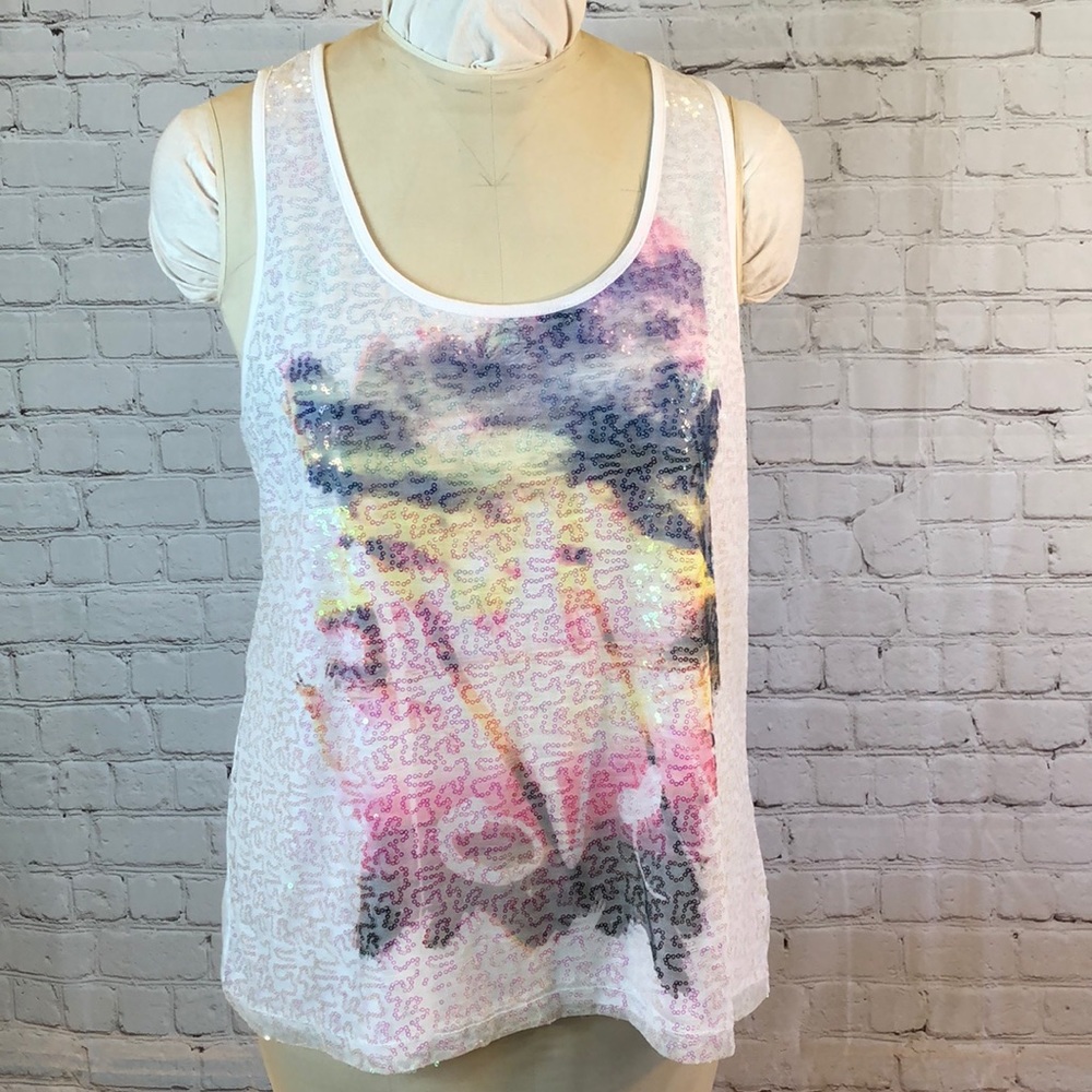 NWT NoBo sequins tank top